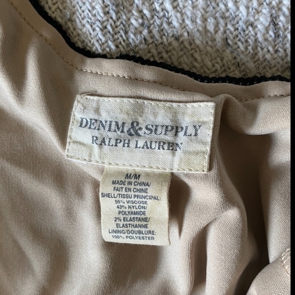 Denim & Supply Crochet dress with ribbon detail - Picture 4 of 4